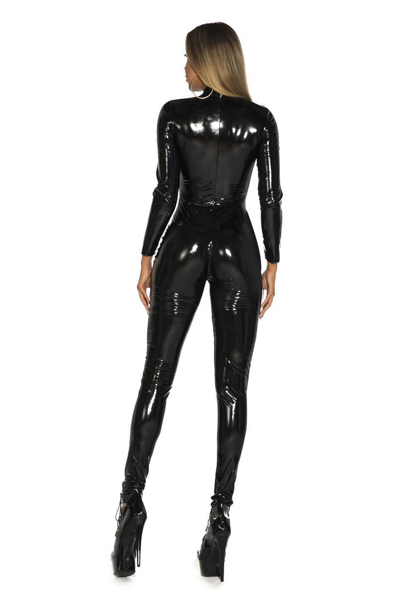 Kadınlar Seksi Parlak PU Suni  - Sewing Latex incelemesi ve fiyatı
