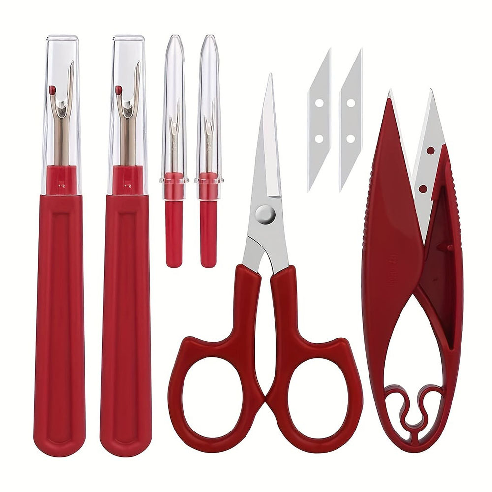 1/2/6 adet dikiş dikiş sökücü  - Sewing Gauge Ruler incelemesi ve fiyatı