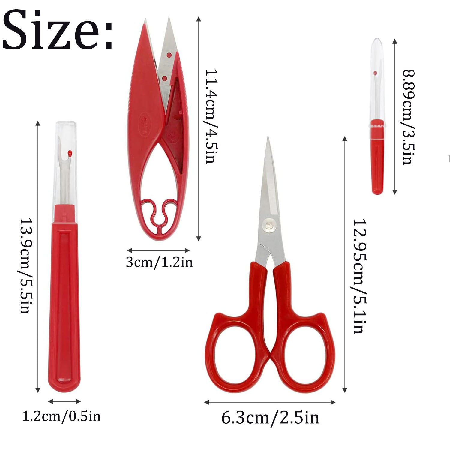 1/2/6 adet dikiş dikiş sökücü  - Sewing Gauge Ruler incelemesi ve fiyatı