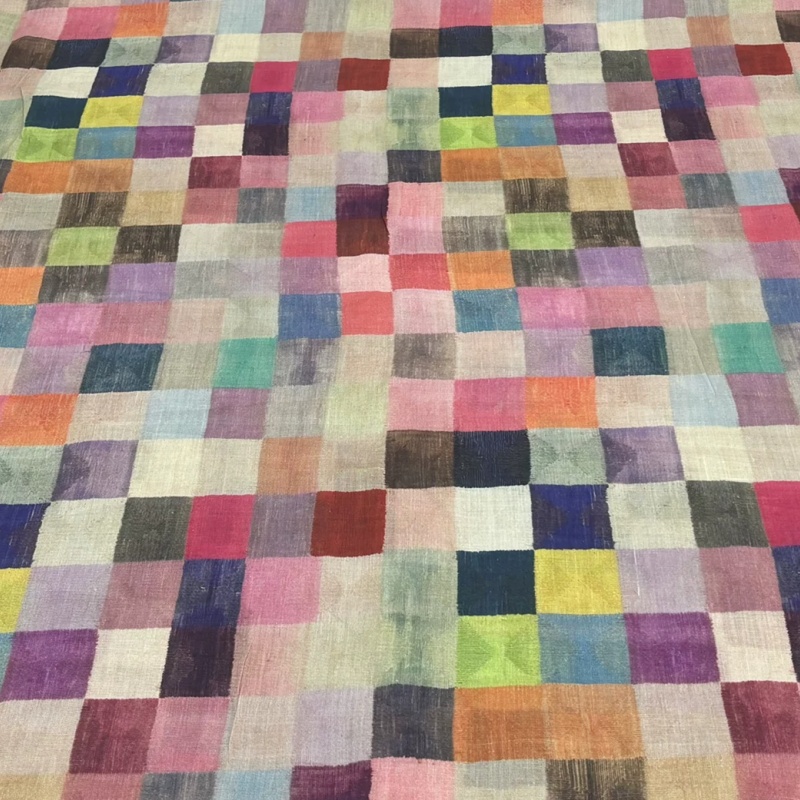 Boho Ramie Keten Kumaş, Renkli - Vintage Sewing Textile incelemesi ve fiyatı